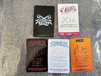 Amazon.co.jp: RIIZE ライズ ソヒ トレカ セット : おもちゃ